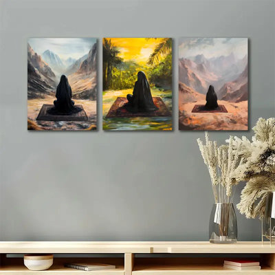 3 Piece Wrapped Canvas Print