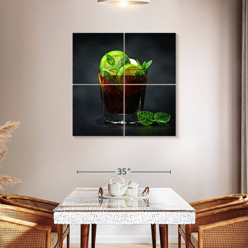 Verre à cocktail Yarlin, H 38 po x l 38 po