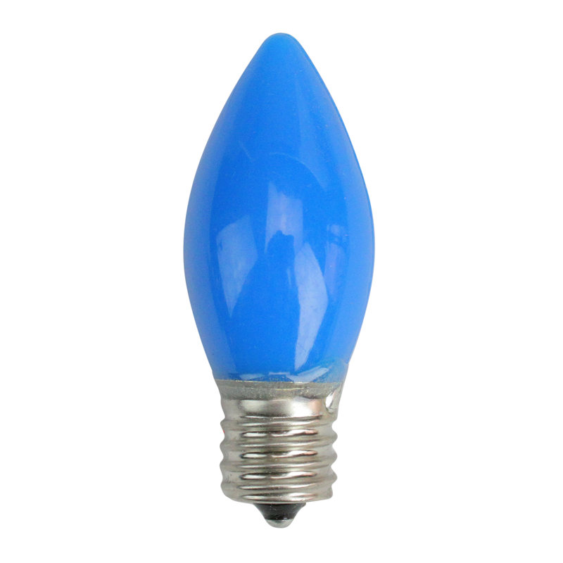 Ampoules de rechange opaques de Noël C9, Vert