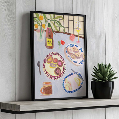 Bites and Sips I by Melissa Wang Canvas Art Print