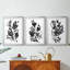 Cameo Bloom I - reproduction sur mesure encadrée de qualité supérieure - 3 pièces-303029862