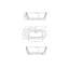 Grand bain autoportant 67 po. X 32 po.