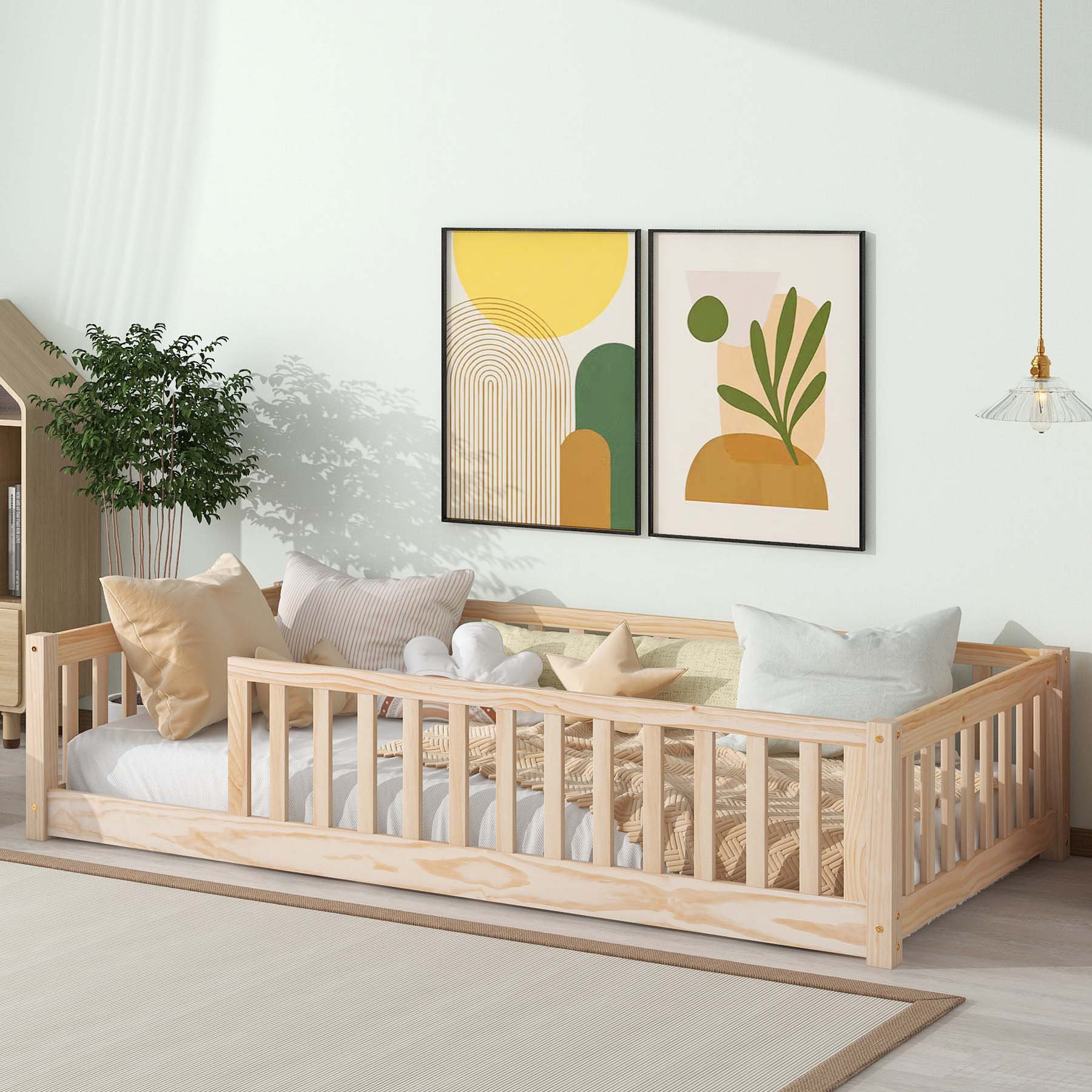 Red Barrel Studio® Blythedale Slat Bed | Wayfair