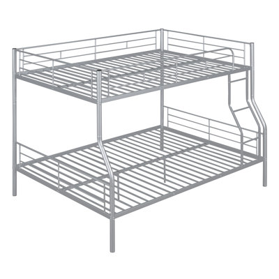 Full XL Over Queen Metal Bunk Bed