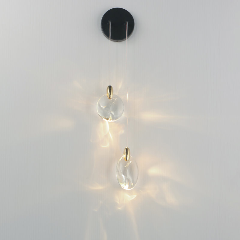Pebble-Wall Sconce
