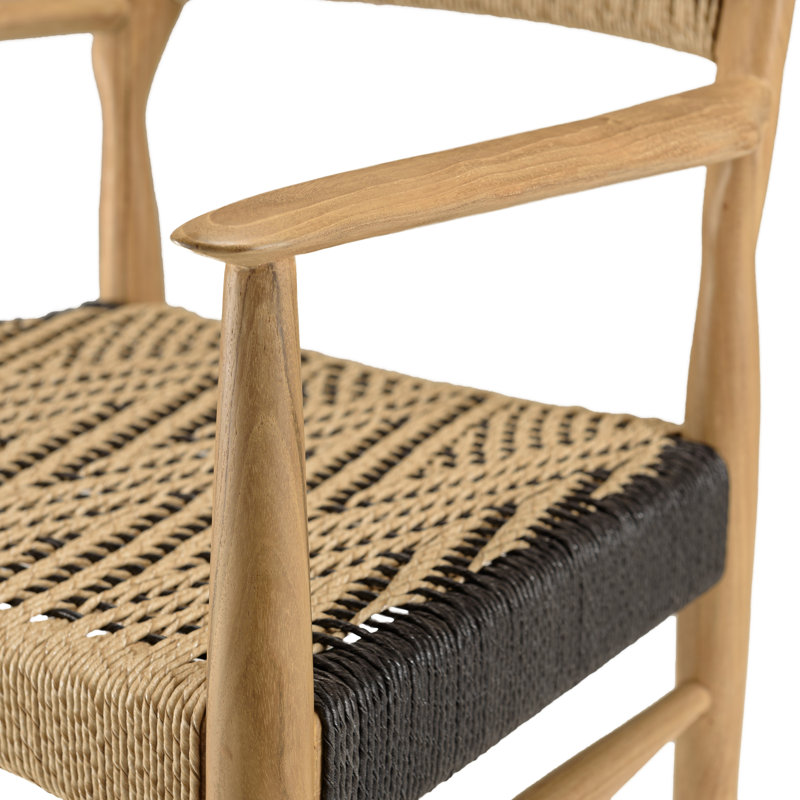 Set Of 2 Teak Garden Chairs