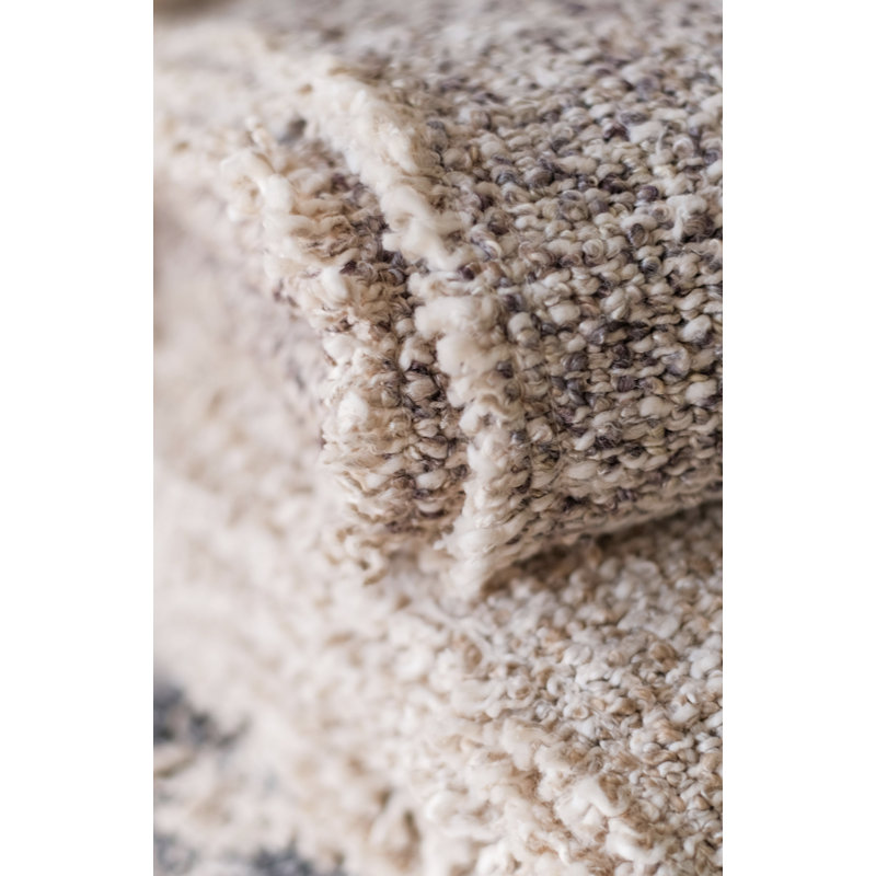 Brentwood Hand Woven Throw Blanket, Pebble