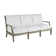 Haley Teak Outdoor Lattice Back Sofa