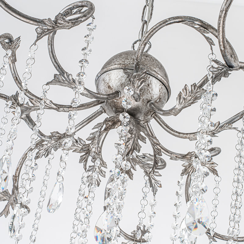 Luminaire suspendu en cristal 9 lumières