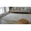 Tapis d'intérieur crème abstrait à motif de branches Tapis Alinda-16635911