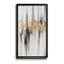 Falling Gold Leaf I - Peinture sur toile encadrée-1068381330-1068381340