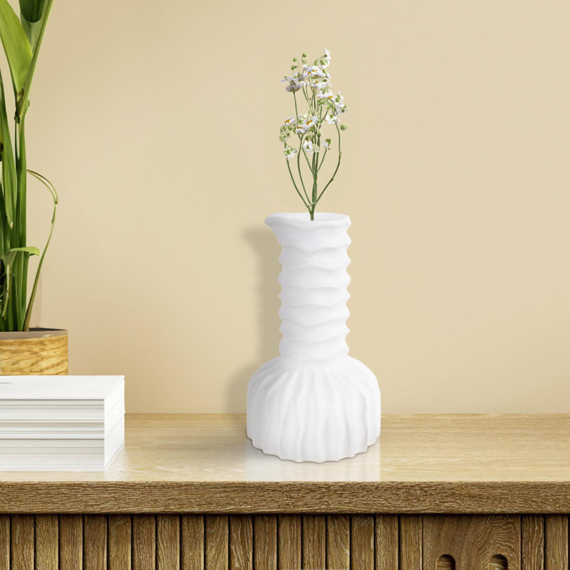 Hammontree Herring Bulbous Abstract Vase- Tall