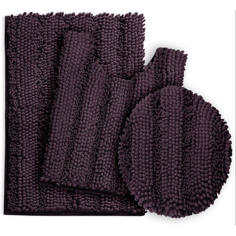Ensemble de tapis de bain Peletier, Mauve