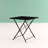 Commercial Grade 28" Square Indoor-Outdoor Steel Folding Patio Table-2011450622