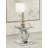 Kallem Mirrored Glass Top End Table