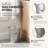 Rustic Galvanized Trash Can Waste Basket 2 Gallon-72548505