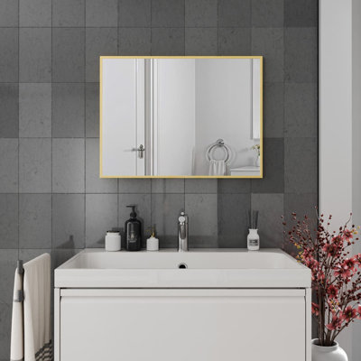 Aluminium Rectangle Mirror