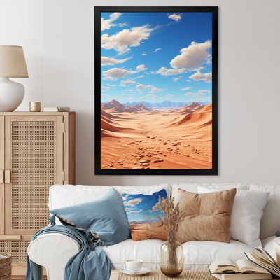 " Desert Dunes Panoramic Horizon I "