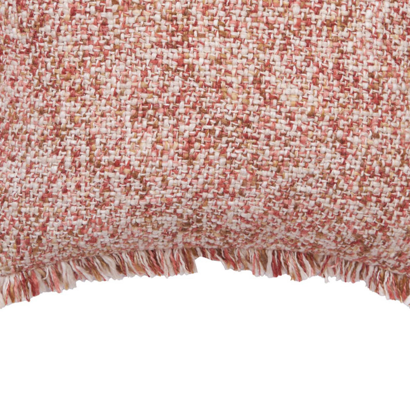 Coussin 18 po x 18 po Cozy Rust, Rouge