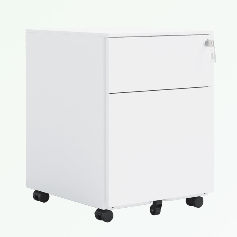 Classeur Menzie, Blanc