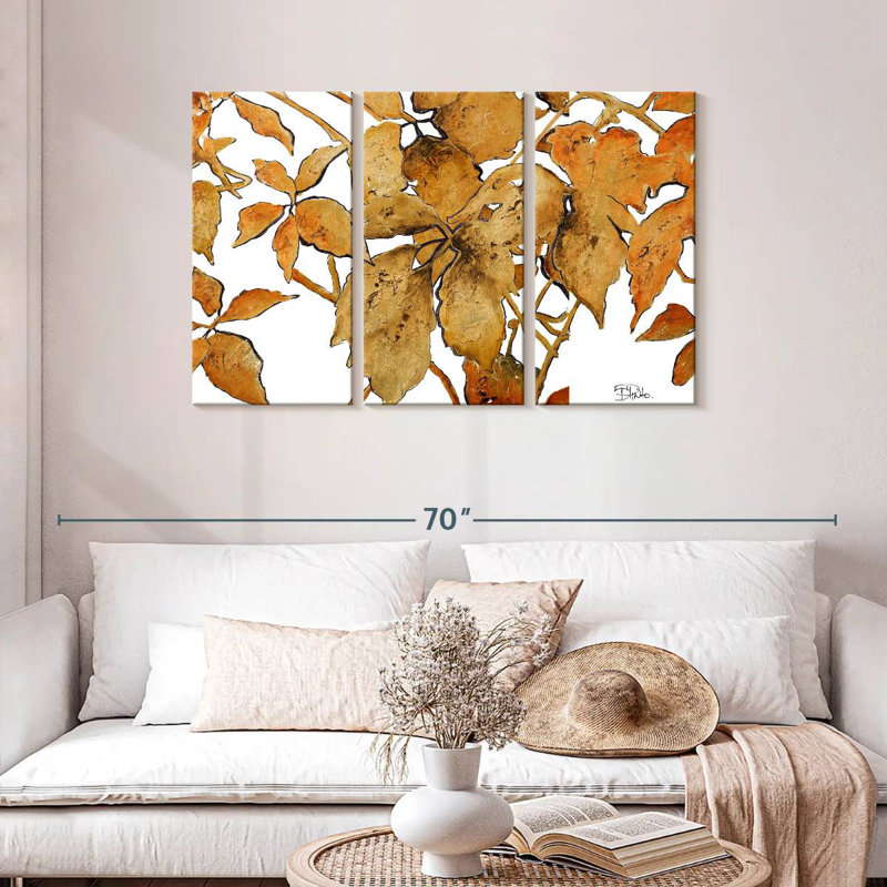 Or ombres II, H 28 po x l 45 po