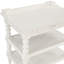Table de chevet blanche antique