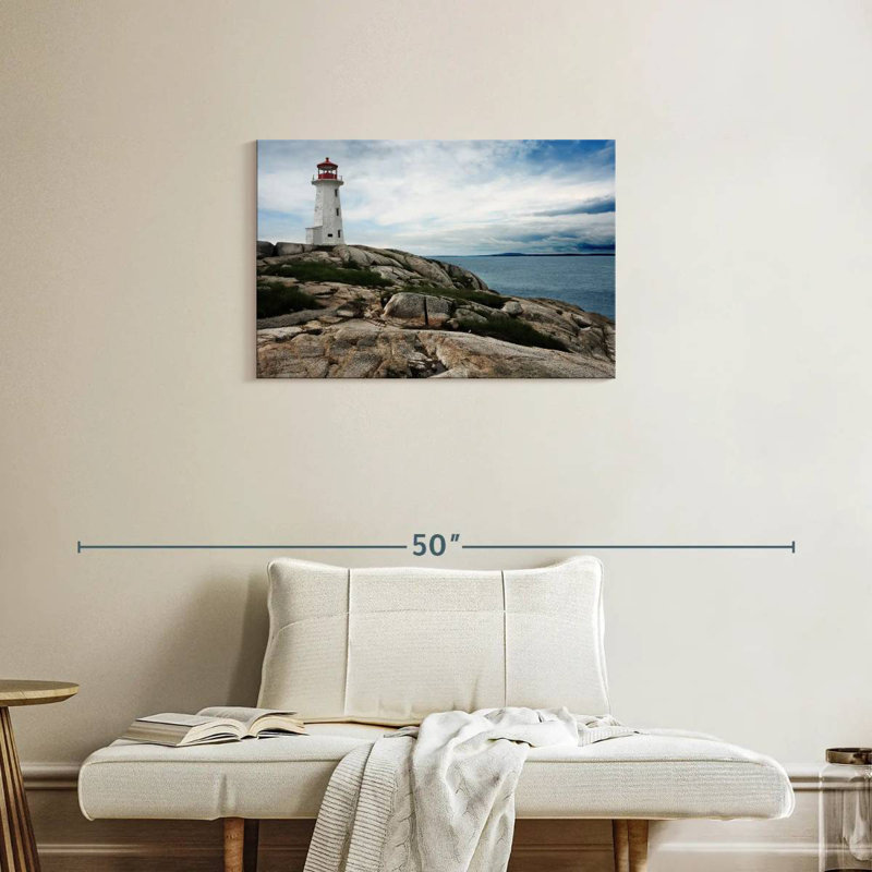 Phare Lilie à Peggy's Cove, H 20 po x l 30 po