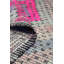 Tapis unique gris / sauge / rose / bleu de 6 pi 5 po x 7 pi 8 po Jijim