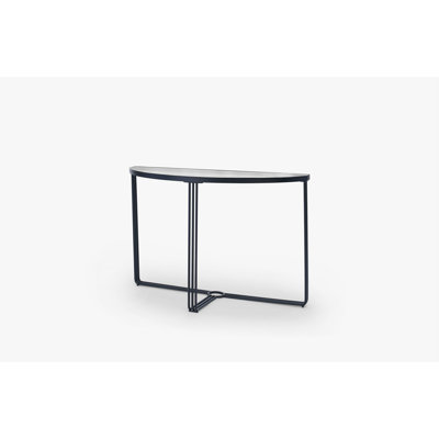 Ariss 109cm Glass Top Console Table