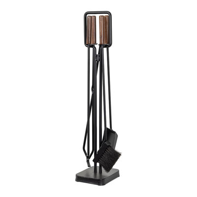 Ensemble d'outils pour foyer 5 pièces Modern Ember Levi
