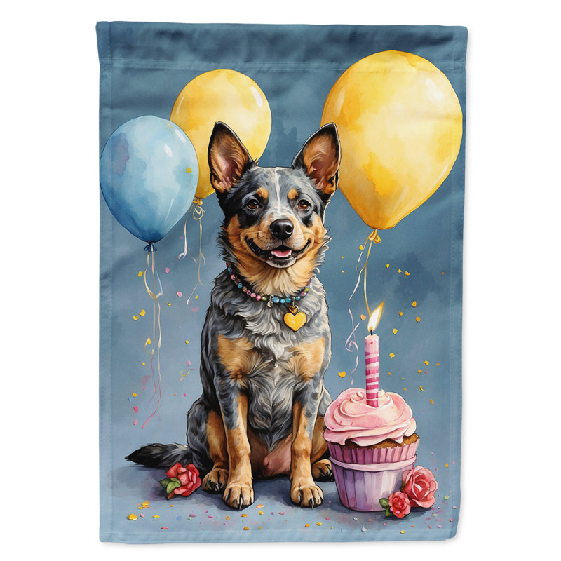 Drapeau «Happy Birthday House», Bouvier australien