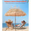 Parasol de patio 6 pi, inclinaison de 30 po pour la protection solaire, facile à assembler, parasol de patio pi, inclinaison, protection solaire optimale, assemblage facile, tissu respirant 140G
