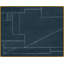 Indigo Sign 1 Painting by Thom Filicia