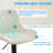 Swivel Adjustable Height Counter Stool With Footrest-110368785