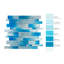 Foil Random Sized Interlocking Glass Mosaic Tile-50926312