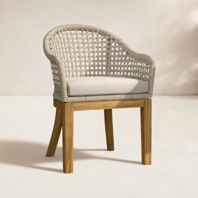 Fauteuil de patio avec coussins Sunbrella Akiva