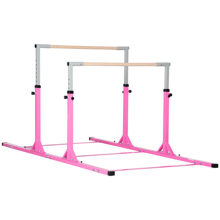 Adjustable Gymnastics Horizontal Bar for Kids - Costway