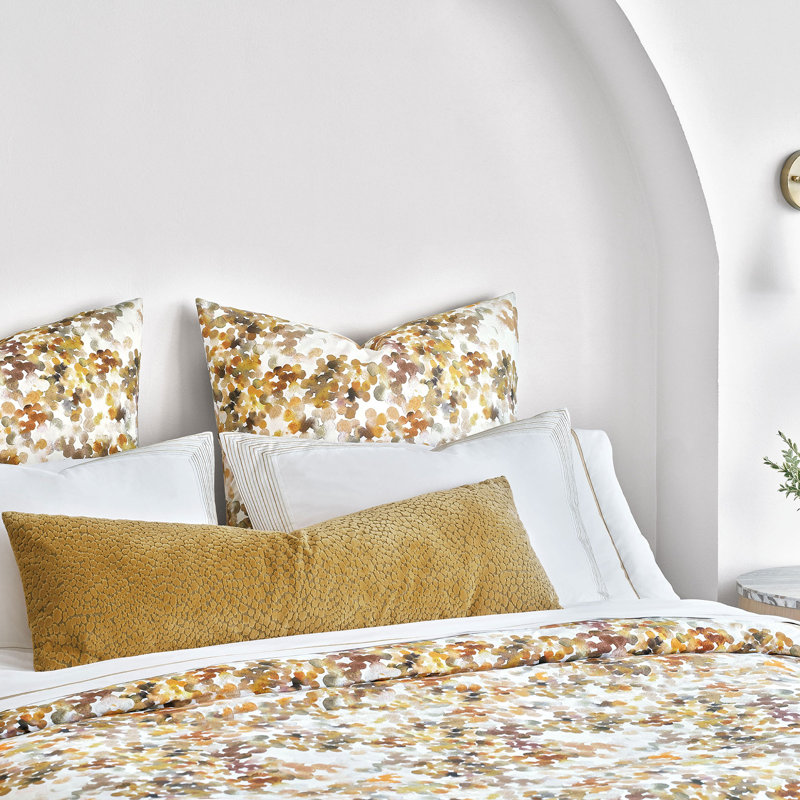 Taie décorative en coton Ember, Standard