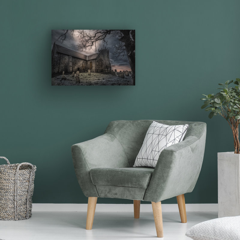 «Morten Golimo Scary Night», art sur toile, H 12 po x l 19 po