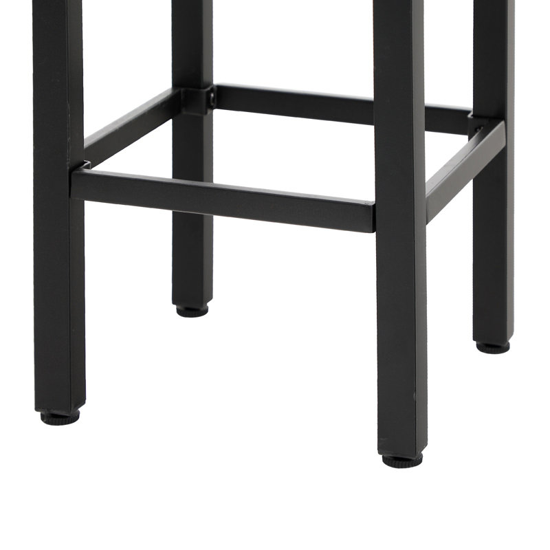 Alyne Polyethylene (PE) Wicker Outdoor Stool