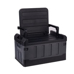 Deli 17-Inch Reinforced Toolbox Plastic Tool Box Tool Storage Box Daily  Storage Parts Storage Tool Organizer Two-Tier Structure