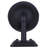 1 Light Outdoor Lantern With Matte Black Finish And Clear Shade