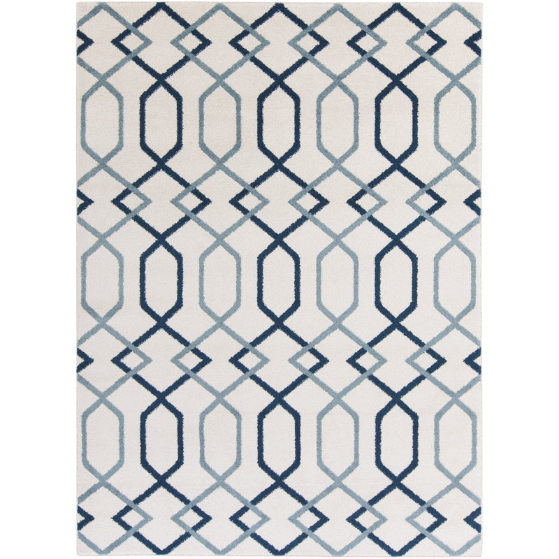 Hewitt Geometric Indoor Rug, Rectangle 5'3" x 7'3"