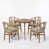 Natural Wicker/Teak est en rupture de stock