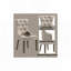Chaise d'appoint grise