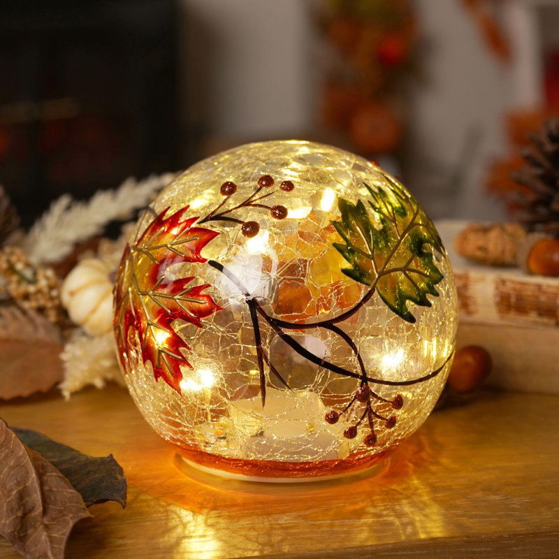 Autumn Leaf LED Light Up Orb