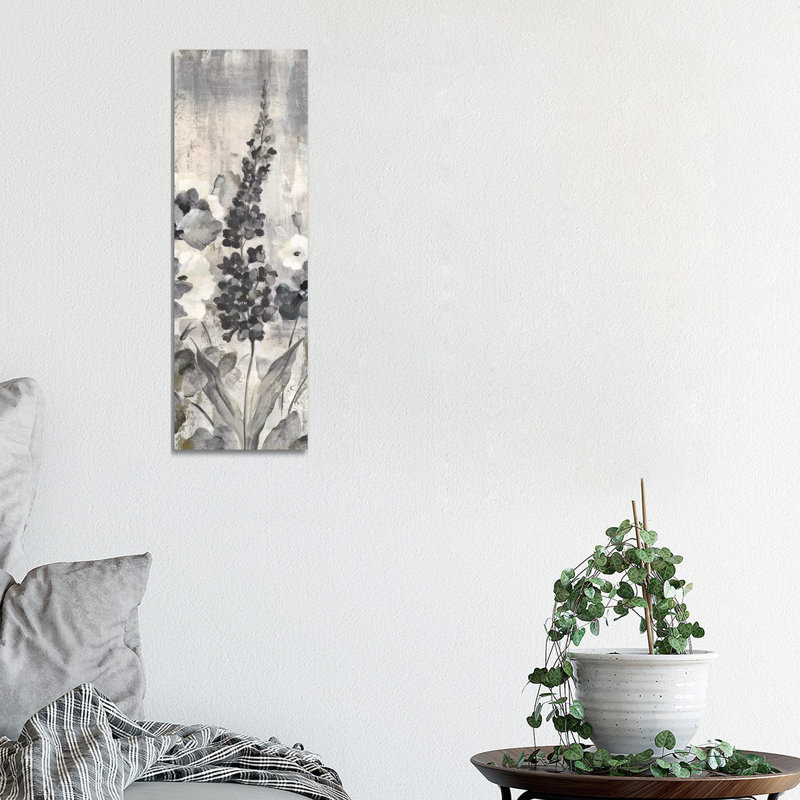 Crystal Raindrops Panel III by Silvia Vassileva - Wrapped Canvas Painting, 30.48 cm H x 91.44 cm W x 1.91 cm D