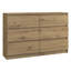 Travara 120 cm W Chest of 6 Drawers