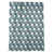 Or / bleu sarcelle / blanc