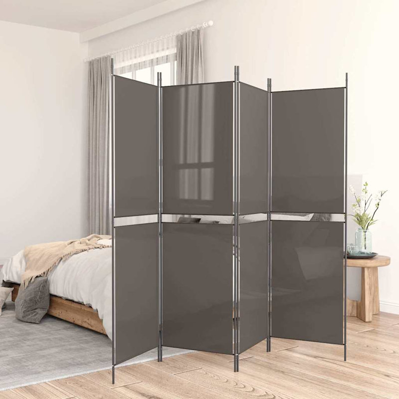 Cloison pliante Rikkea, Blanc, 5, H 78,7 po x l 98,4 po